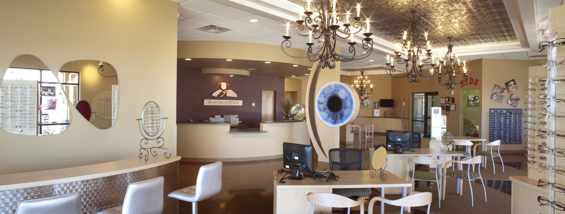 Optical gallery at Desert Valley Eye Care